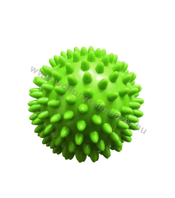 Fizikoterápiás labda süni  7 cm zöld QMED 930181