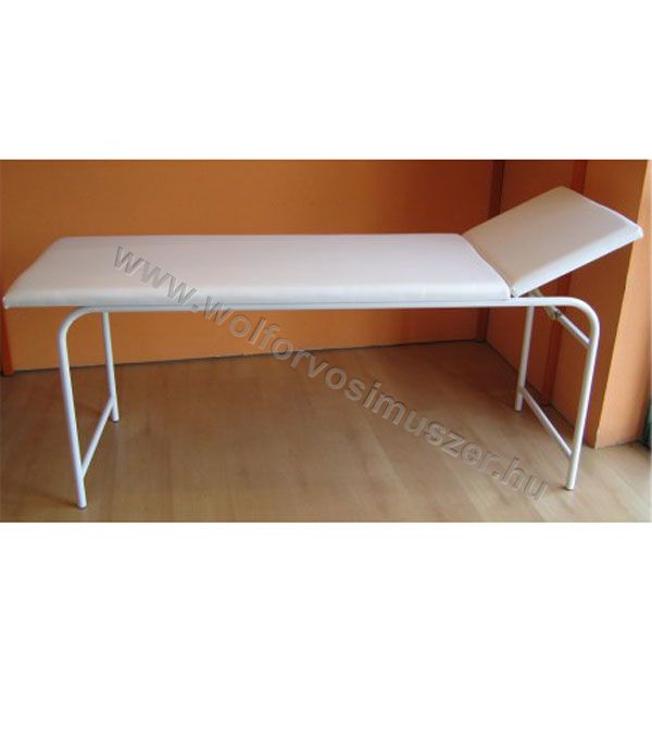Vizsgálóasztal fém, fehér 170x50x70 cm gyerek M403
