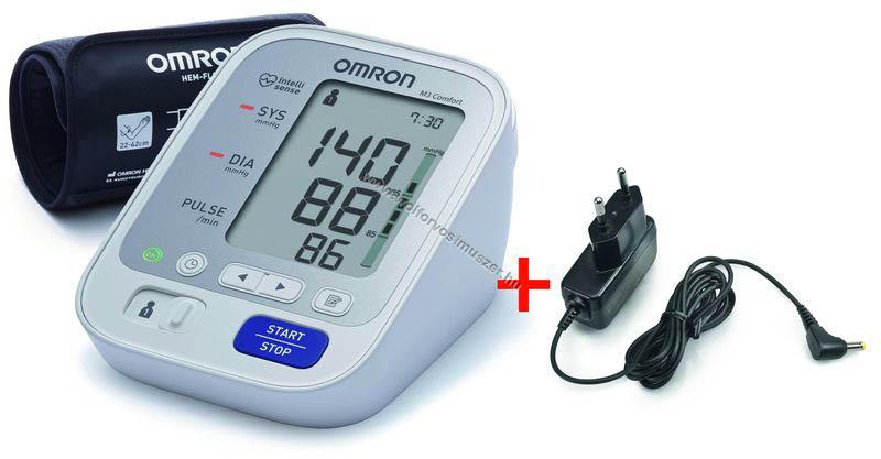 Vérnyomásmérö digitális OMRON M 3 Comf. automata+adapt