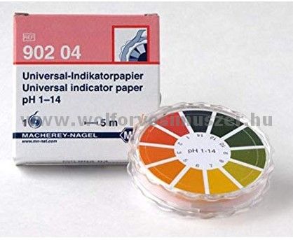 Indikátorpapír univerzal 1-14 pH 244690204