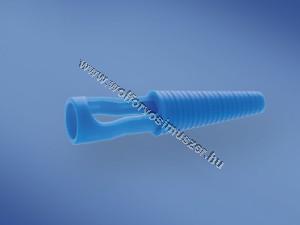 Katéter dugó műanyag kék 100 db/csomag - 647010-U