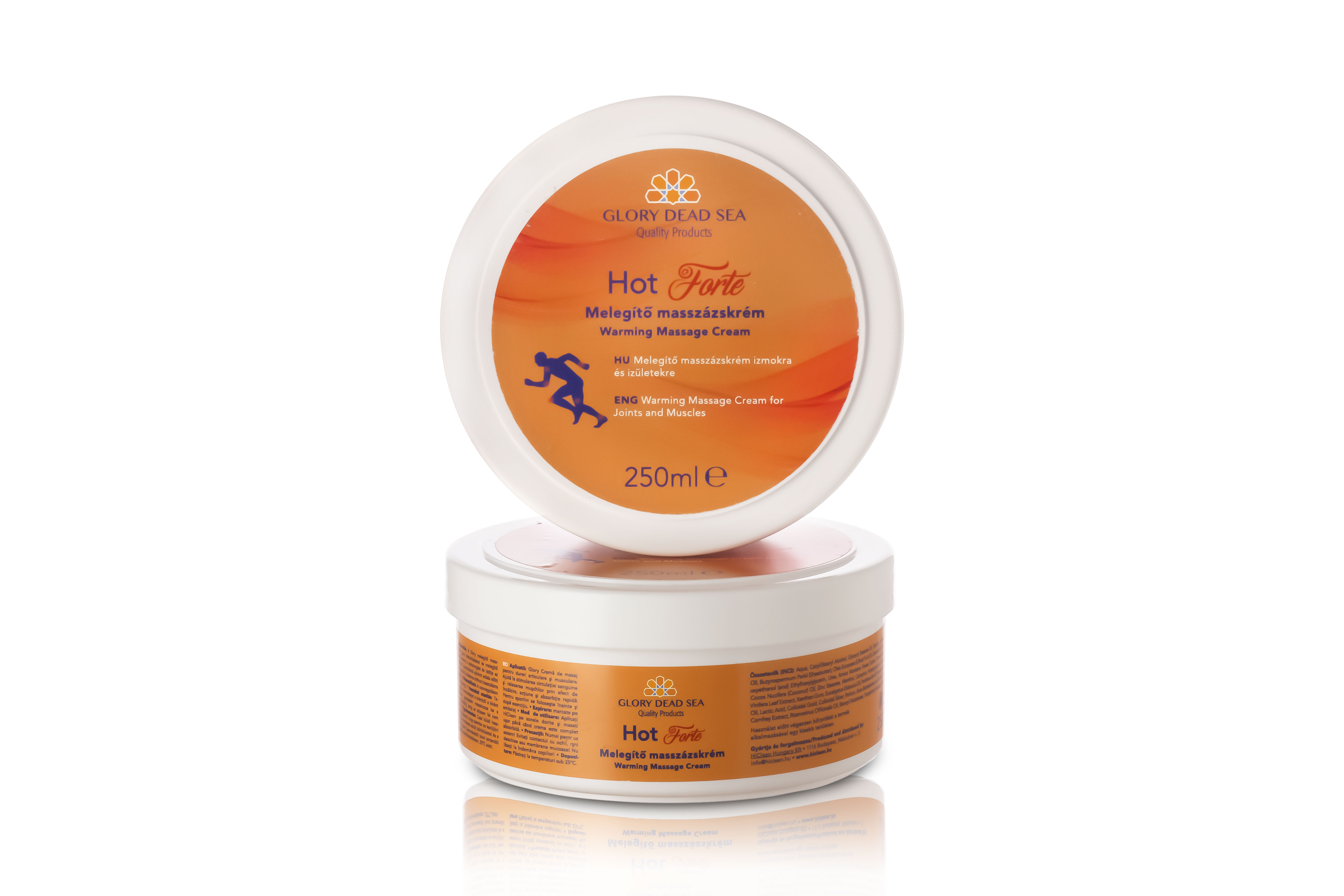 Hot Forte - melegítő krém 250 ml GHF-250
