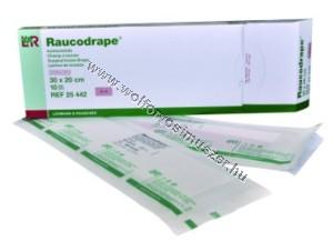 Műtéti fólia RAUCODRAPE 20 cm x 15 cm 10 db / doboz 25441