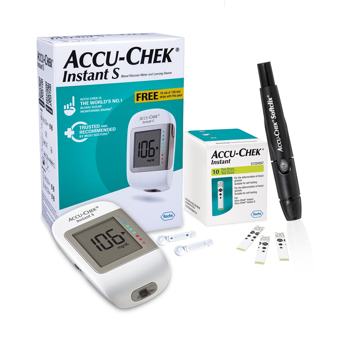 Vércukormérő készülék Accu-Chek Instant