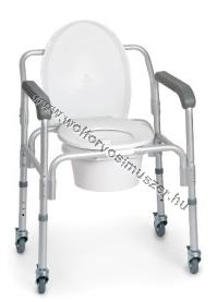 WC-szék gurulós fékezhető RP782