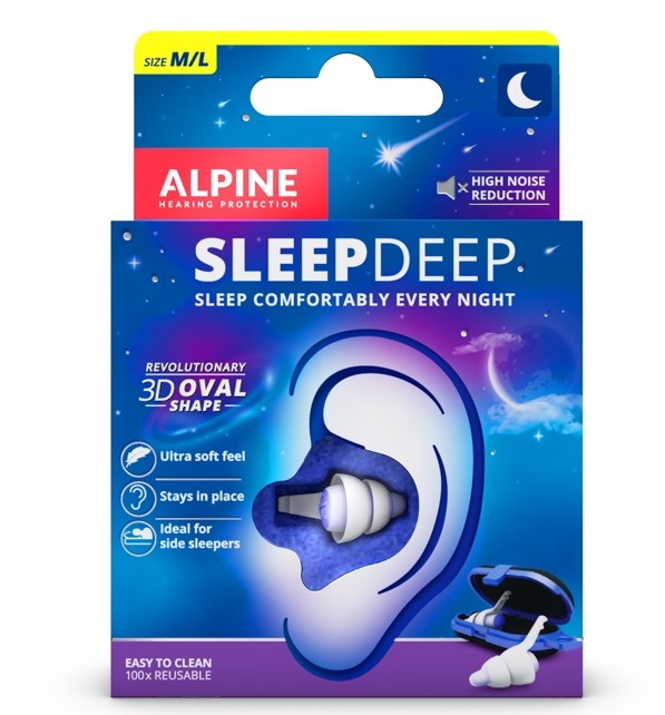 Füldugó SLEEPDEEP orvosi gumi alváshoz M/L