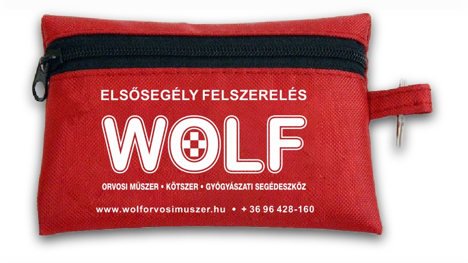 Elsősegély felszerelés WOLF, 1db/250db